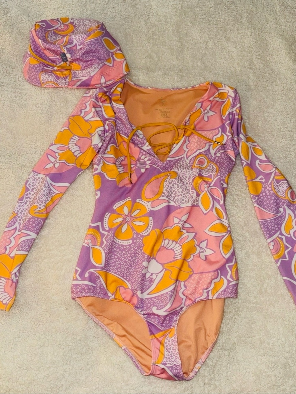 Seea Solanas Surf Suit with Matching Reversible Bucket Hat